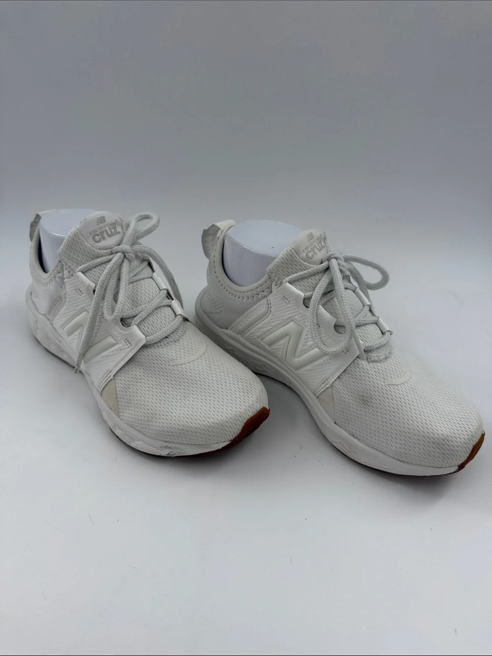 New Balance White Fresh Foam X Cruz v3 Style WCRUZLY3 Women's Size 6.0 Mens 4.5
